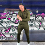 LC Zip Tracksuit - Green