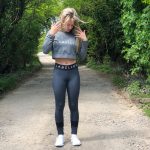 LC Cropped Workout Top - Dark Grey (Limited Edition)